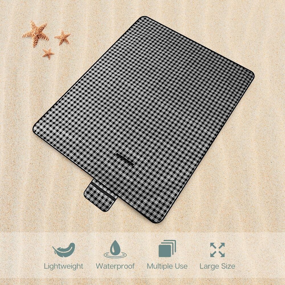 Gominimo Picnic Blanket Black GO-PB-103-XX